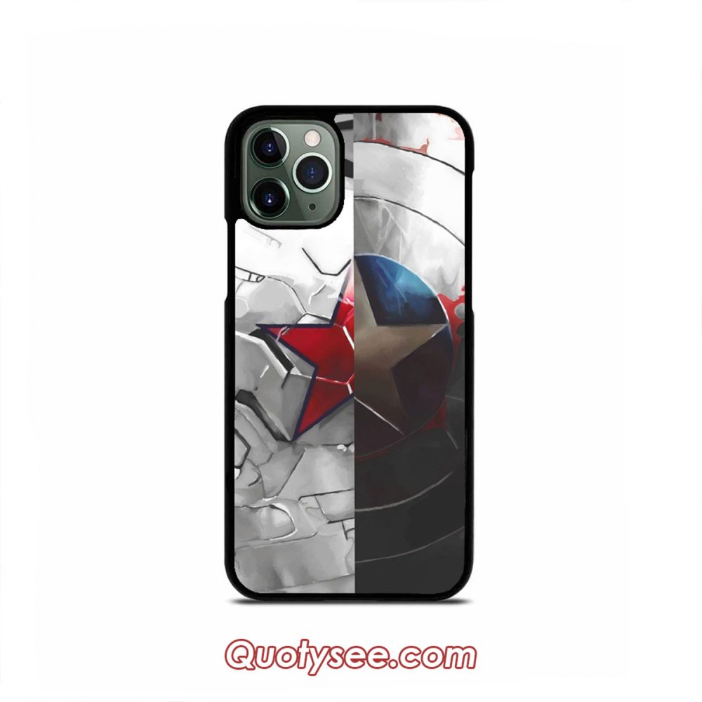 The Shield and the Soldier iPhone Case 11 11 Pro 11 Pro Max XS Max XR X 8 8 Plus 7 7 Plus 6 6S