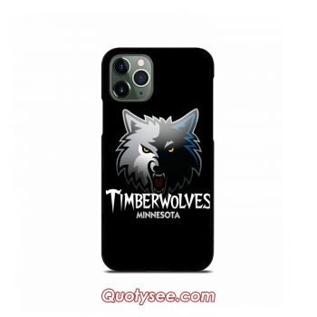 Timberwolves Minnesota iPhone Case 11 11 Pro 11 Pro Max XS Max XR X 8 8 Plus 7 7 Plus 6 6S