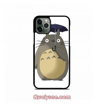 Totoro Umbrella iPhone Case 11 11 Pro 11 Pro Max XS Max XR X 8 8 Plus 7 7 Plus 6 6S