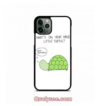 Turtle World Domination iPhone Case 11 11 Pro 11 Pro Max XS Max XR X 8 8 Plus 7 7 Plus 6 6S