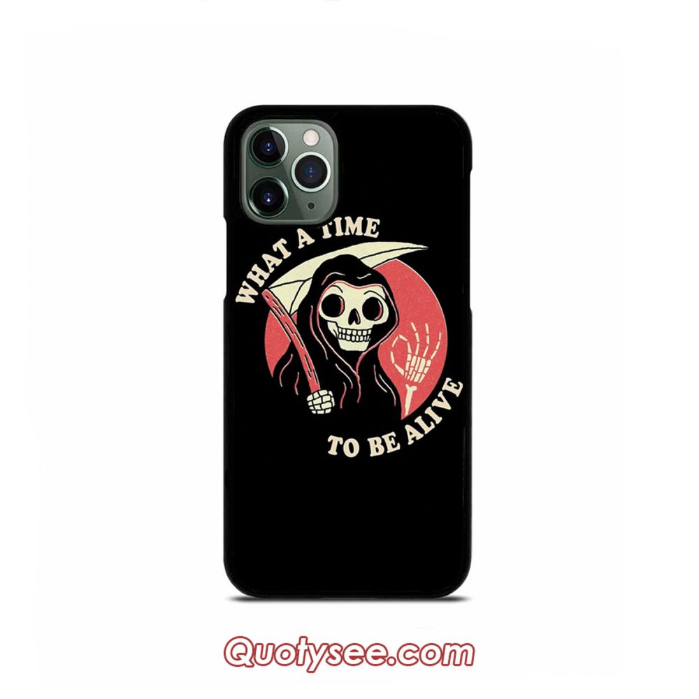 What A Time To Be Alive iPhone Case 11 11 Pro 11 Pro Max XS Max XR X 8 8 Plus 7 7 Plus 6 6S