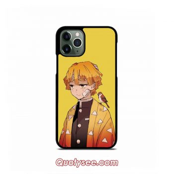 Zenitsu Agatsuma Demon Slayer iPhone Case 11 11 Pro 11 Pro Max XS Max XR X 8 8 Plus 7 7 Plus 6 6S