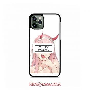 Zero Two iPhone Case 11 11 Pro 11 Pro Max XS Max XR X 8 8 Plus 7 7 Plus 6 6S