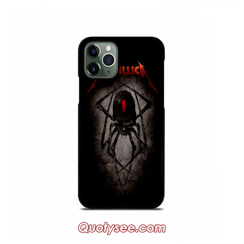 Metallica Black Widow Spider iPhone 11 11 Pro 11 Pro Max Case