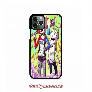 Rick Morty And Harley Quinn iPhone 11 11 Pro 11 Pro Max Case
