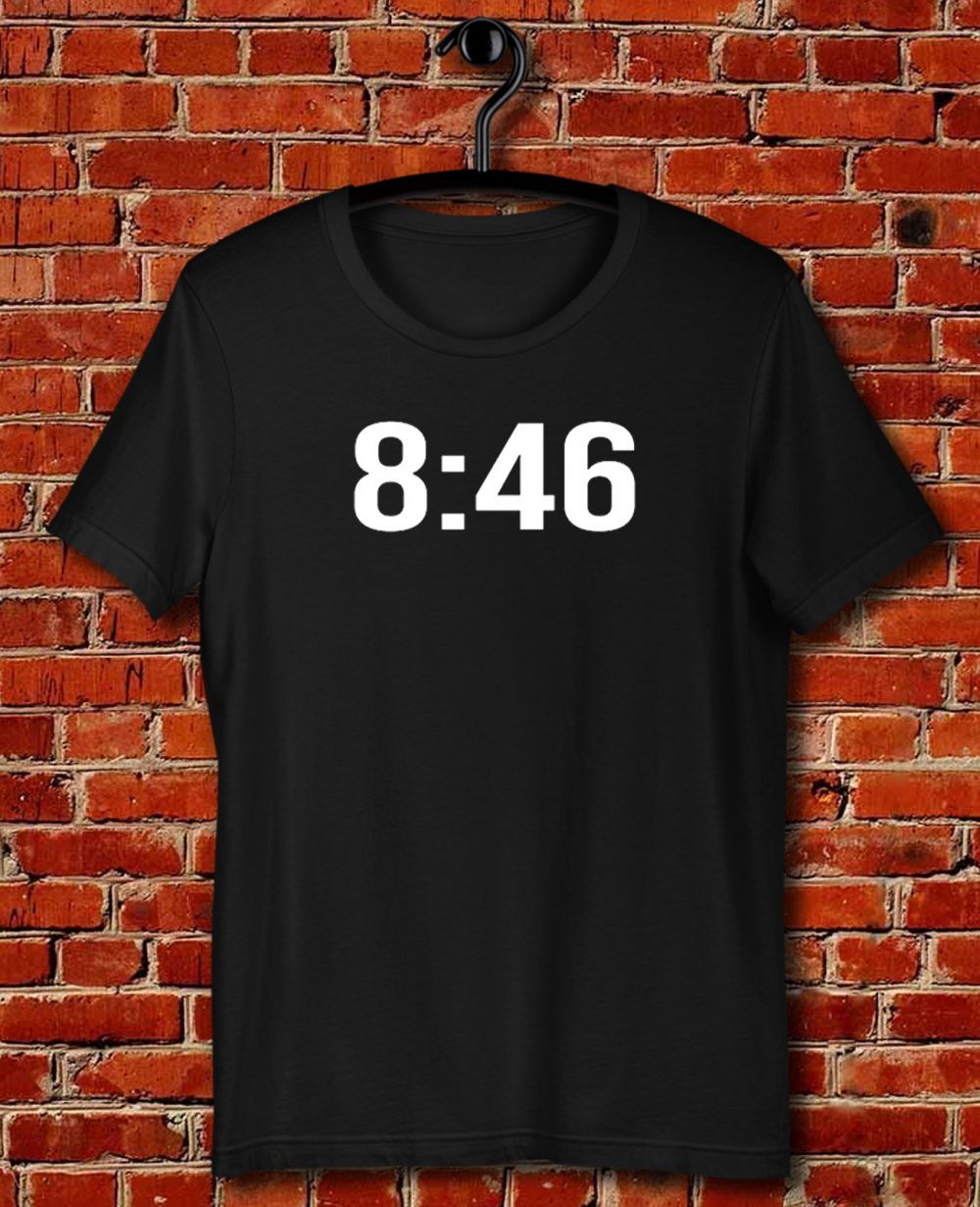 8 46 Black Quote Unisex T Shirt
