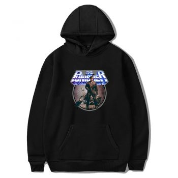 80s Comic Classic The Punisher Poster Art Unisex Hoodie