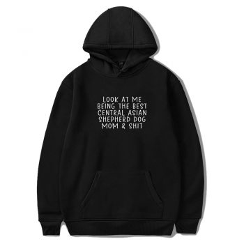 Central Asian Shepherd Dog Mom Unisex Hoodie