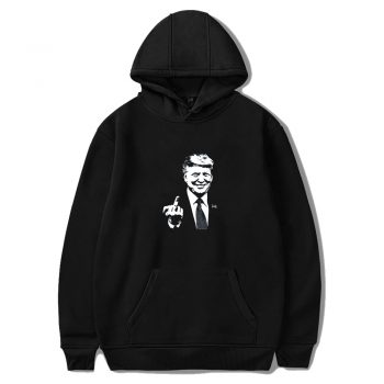 Donald Trump Middle Finger Make America Great Again Unisex Hoodie