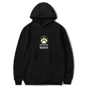 Easily Distracted By Weed And Dogs Unisex Hoodie