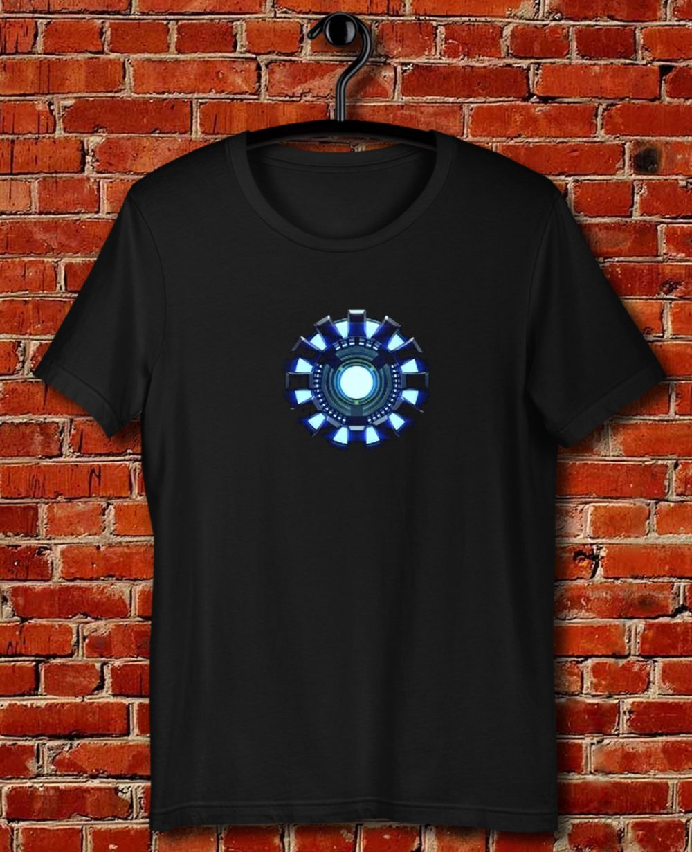 Iron Man Arc Reactor Stark Industries Superhero Quote Unisex T Shirt