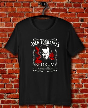 Jack Torrances Redrum Stephen King Kubrick Horror Quote Unisex T Shirt