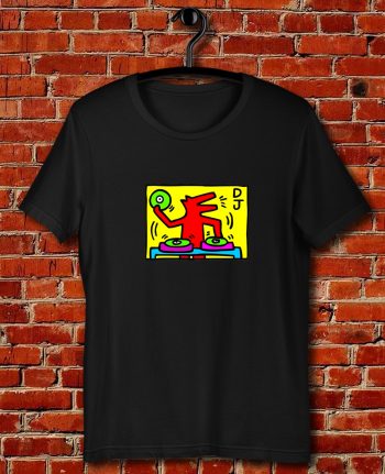 Keith Haring DJ Quote Unisex T Shirt