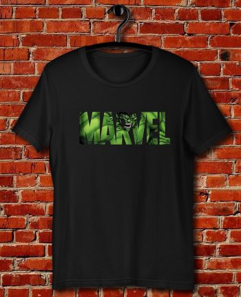 Marvel Logo Hulk Avengers Super Hero Angry Green Quote Unisex T Shirt