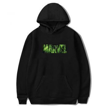 Marvel Logo Hulk Avengers Super Hero Angry Green Unisex Hoodie