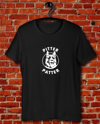 Pitter Patter Arch Logo Quote Unisex T Shirt