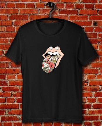 Rolling stones 70s floral Quote Unisex T Shirt