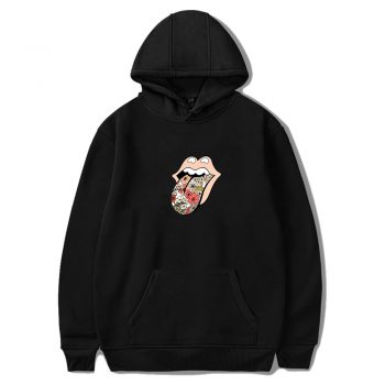 Rolling stones 70s floral Unisex Hoodie