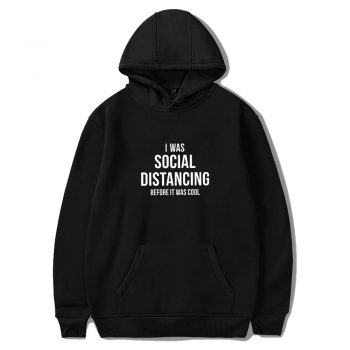 Social Distancing Funny Anti Social Introvert Unisex Hoodie