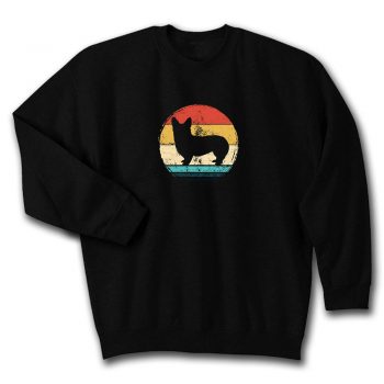 80s Retro Corgi Quote Unisex Sweatshirt