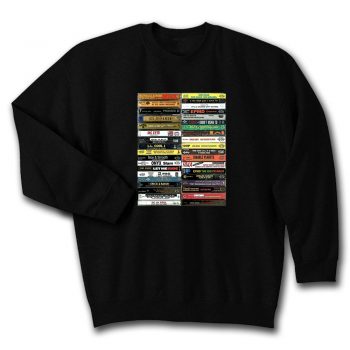 90s Hip Hop Cassette Tape Unisex Sweatshirt