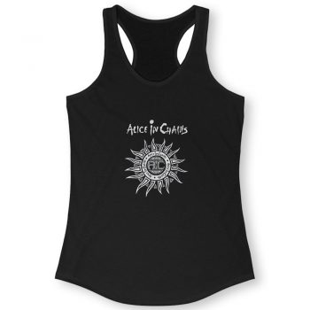 Alice In Chains Sun Logo Women Racerback