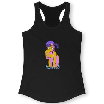 Anime Dragon Ball Z Cartoon Bulma Women Racerback