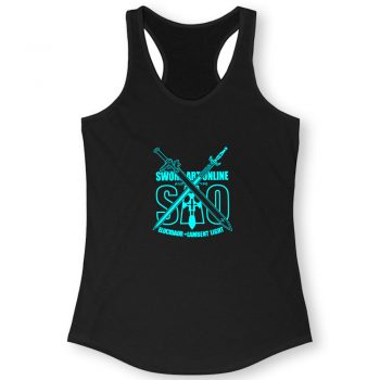 Anime Sword Art Online Sao Quote Women Racerback