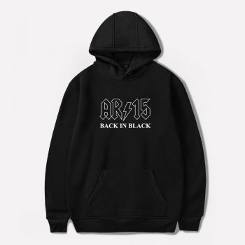 Ar 15 Back In Black Unisex Hoodie