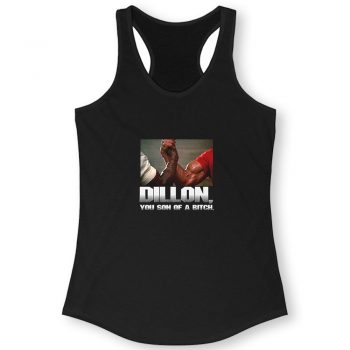 Arnold Schwarzenegger Predator Movie Women Racerback