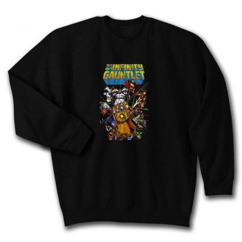 Avengers Infinity War Gauntlet Hulk Spider Man Iron Man Unisex Sweatshirt