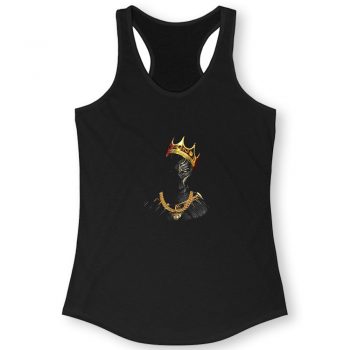 Black Panther Notorious Big King Mashup Women Racerback