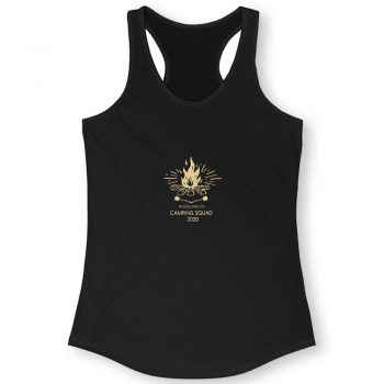 Camp Squad Quote Women Racerback