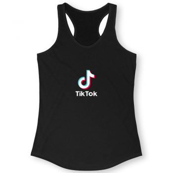 Childrens Tik Tok Quote Women Racerback