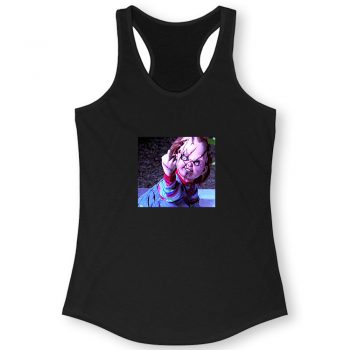 Childs Play Chucky Quote Women Racerback