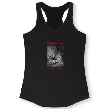 Christian Death Rozz Williams Deathrock Quote Women Racerback