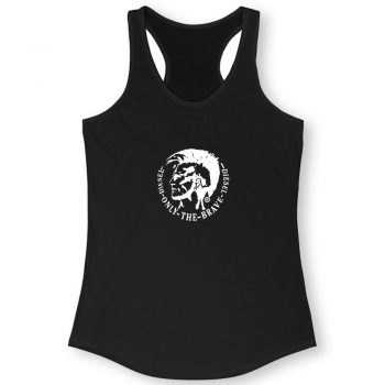 Diesel Indian Head Quote Women Racerback