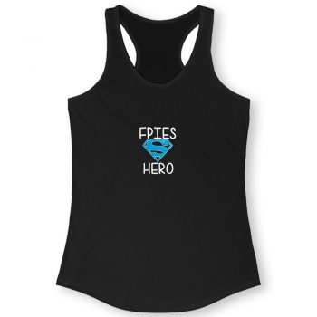 Fpies Superhero Quote Women Racerback