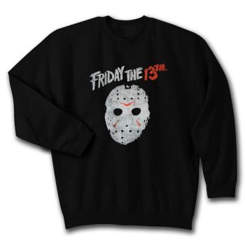 Friday The 13th Jason Voorhees Vintage Hockey Mask Horror Movie Unisex Sweatshirt