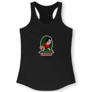 Gareth Edwards Wales Rugby Legend Quote Women Racerback