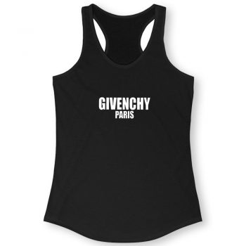 Givenchy Paris Quote Women Racerback