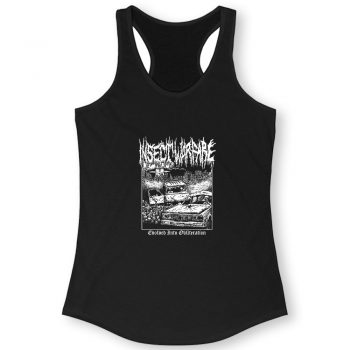 Insect Warfare evolved Women Racerback