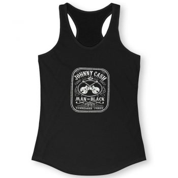 Johnny Cash Quote Women Racerback