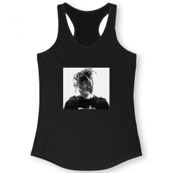 Juice Wrld Black White Women Racerback