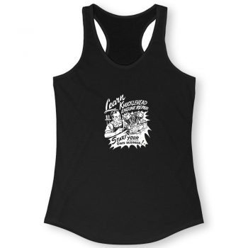 Knucklehead Repair Quote Women Racerback