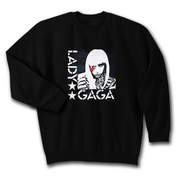 Lady Gaga Red Bolt Pop Concert Unisex Sweatshirt