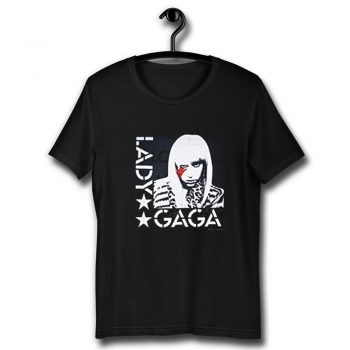 Lady Gaga Red Bolt Pop Concert Unisex T Shirt