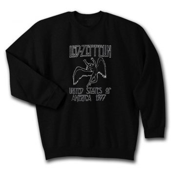 Led Zeppelin 1977 Us Tour Icarus Unisex Sweatshirt