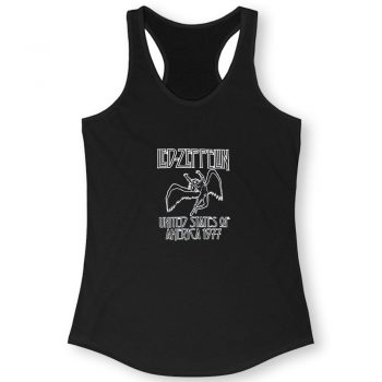 Led Zeppelin Rock Band Women Racerback