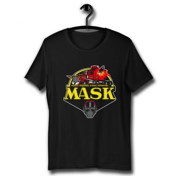 M.A.S.K Task Force Superheroes Old Retro Cartoon Animated Tv Series Unisex T Shirt